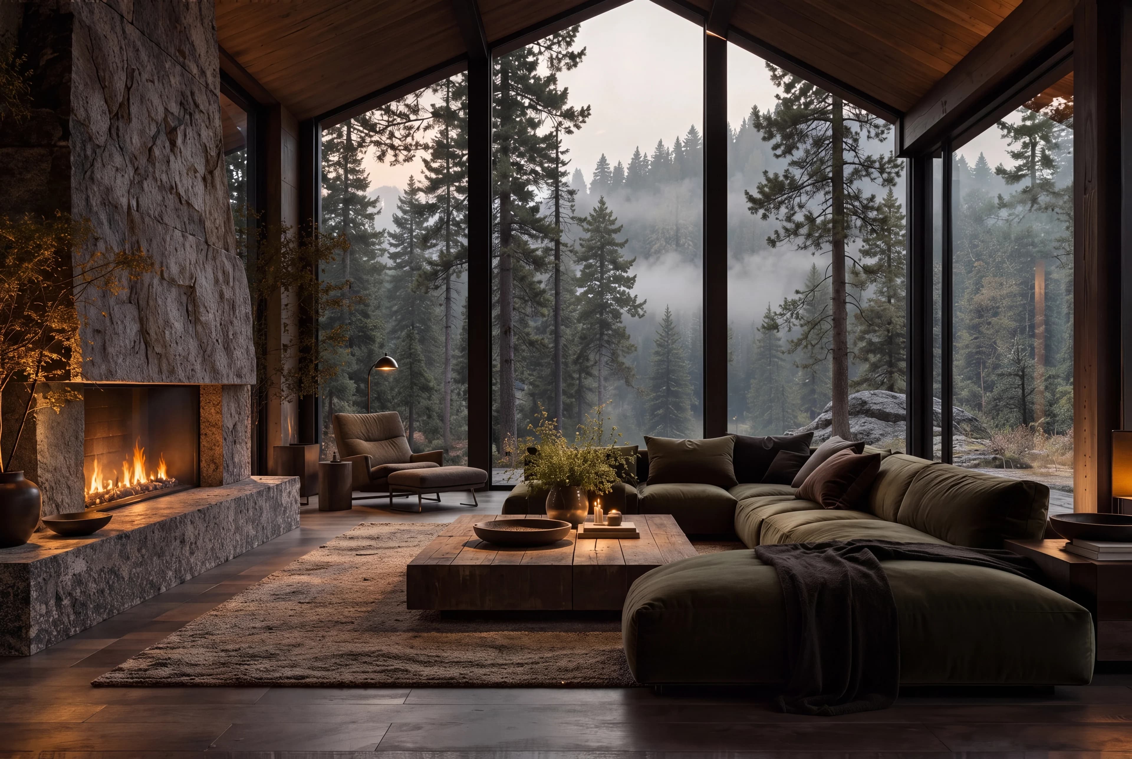 Architectural concept study — forest