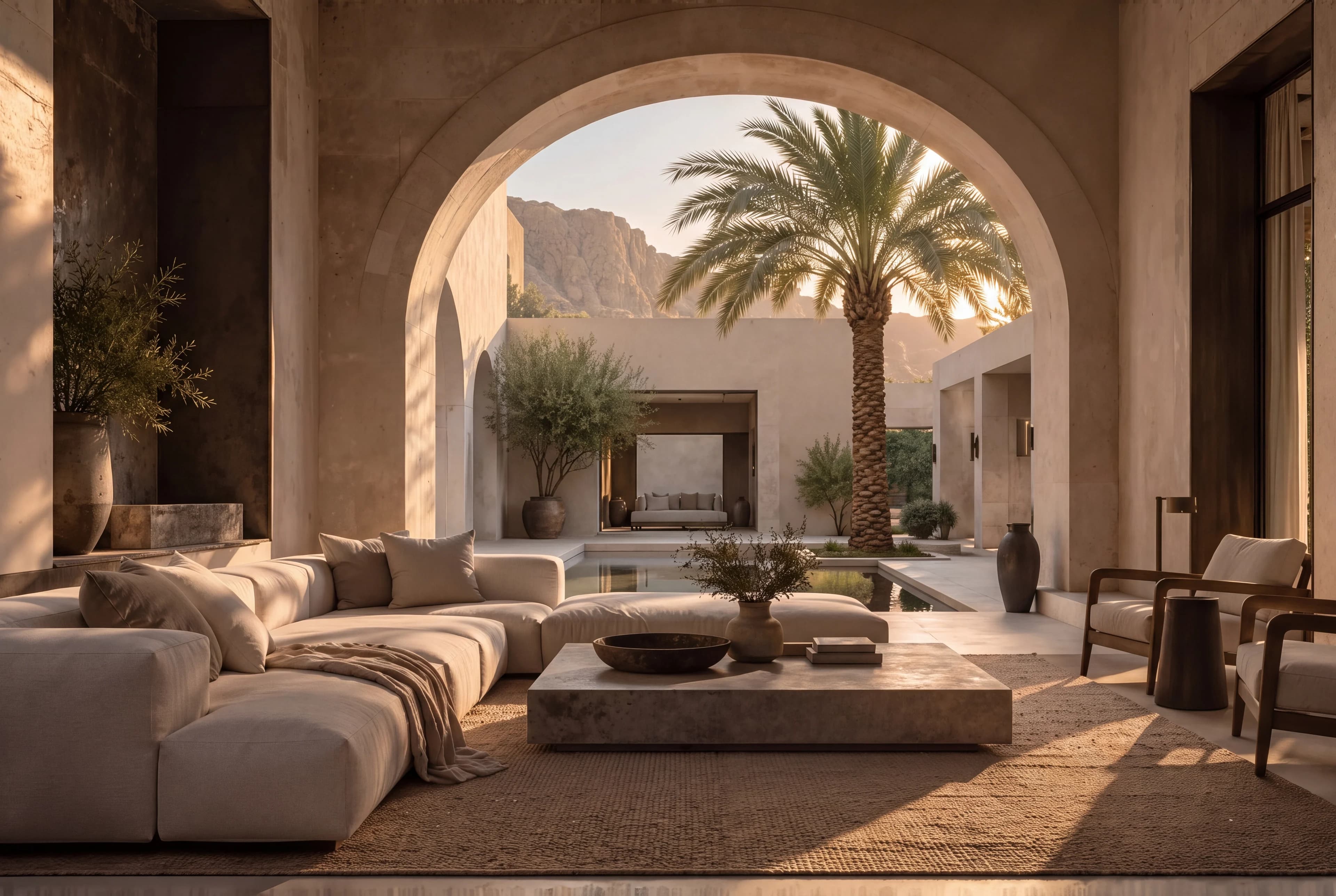 Architectural concept study — oasis