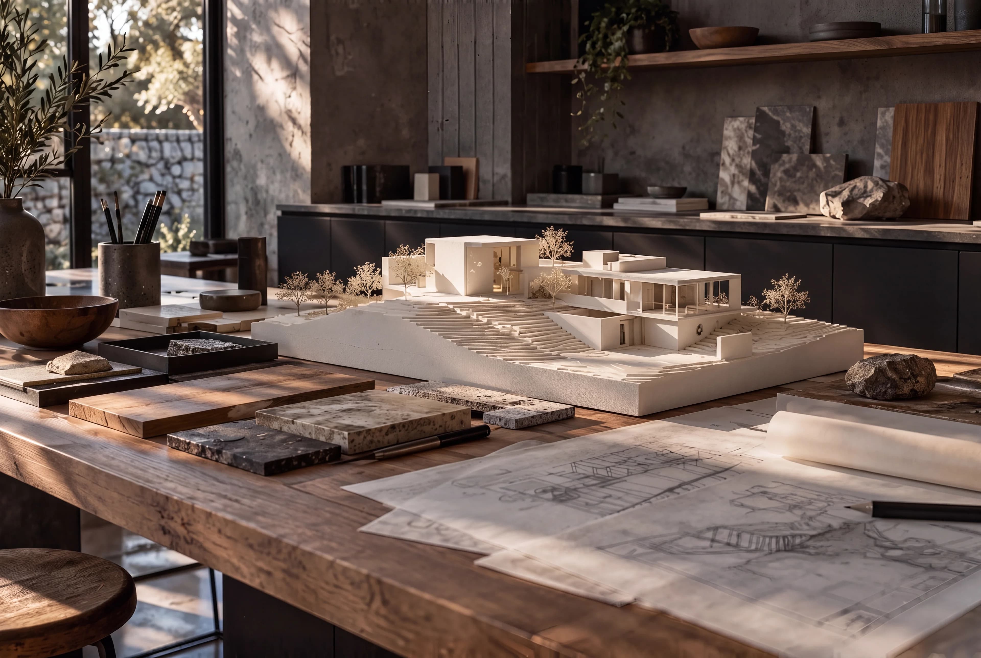 Architectural concept study — studio